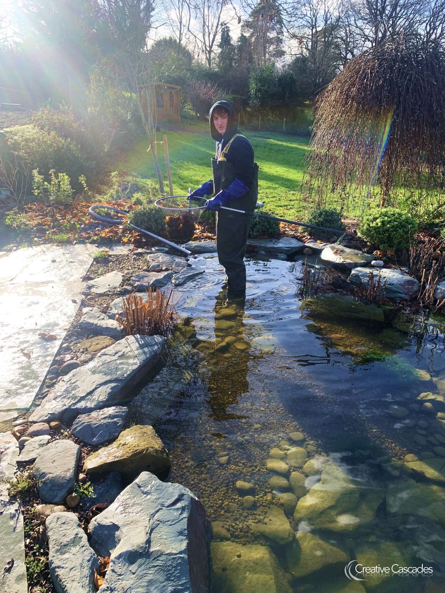 Landscaping and Water Features - Creative Cascades -  Landscapes | Water Features | Pondless Waterfalls